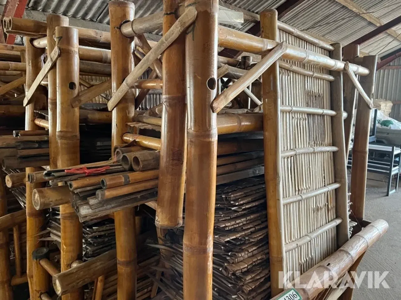 Billede 3 - Bambus hytter 2 styk