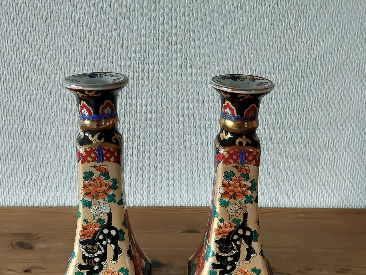 Billede 3 - To Super Dekorative Lysestager