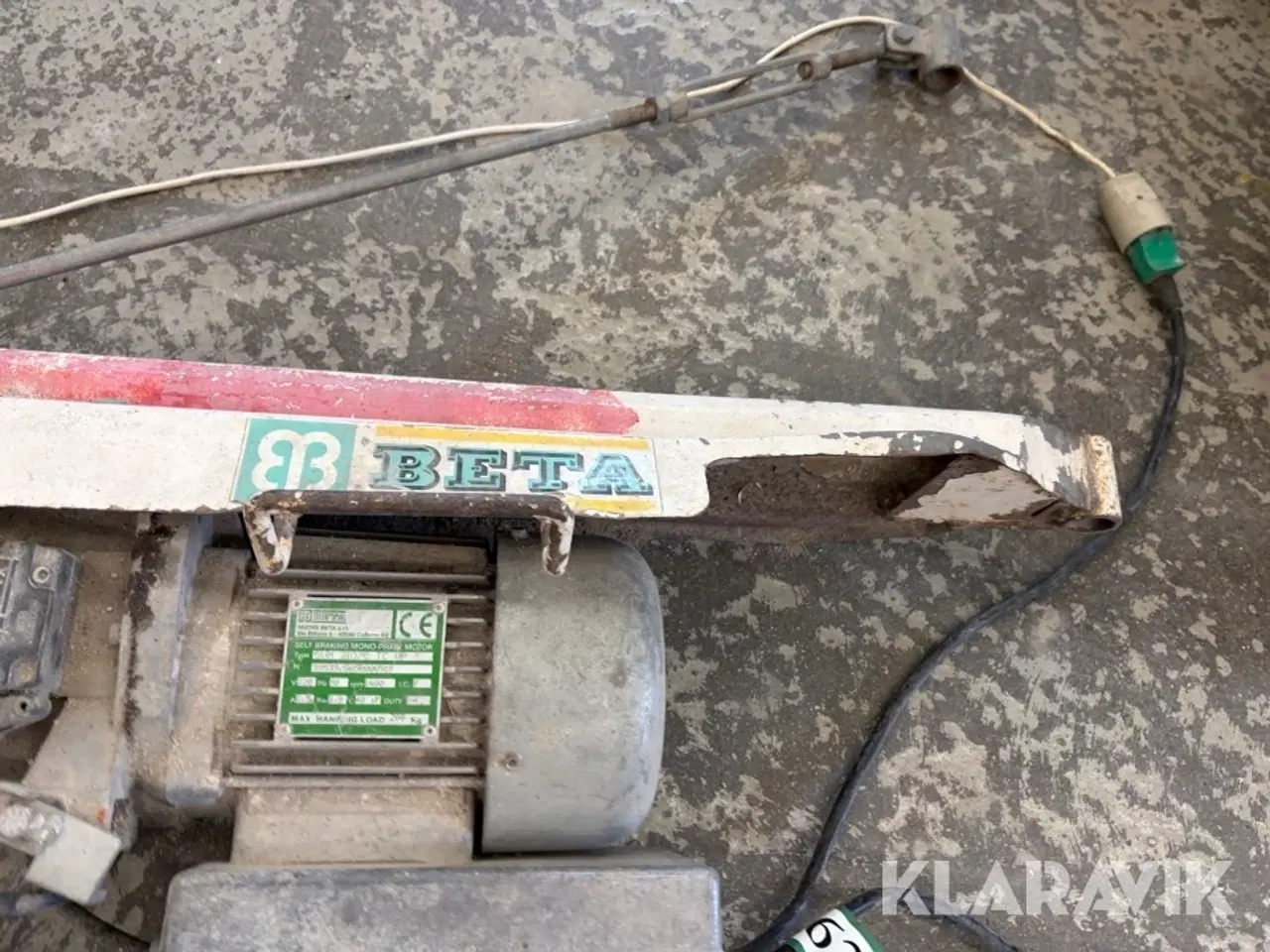 Billede 4 - Stillads hejs Beta Slim 2107C TC Up