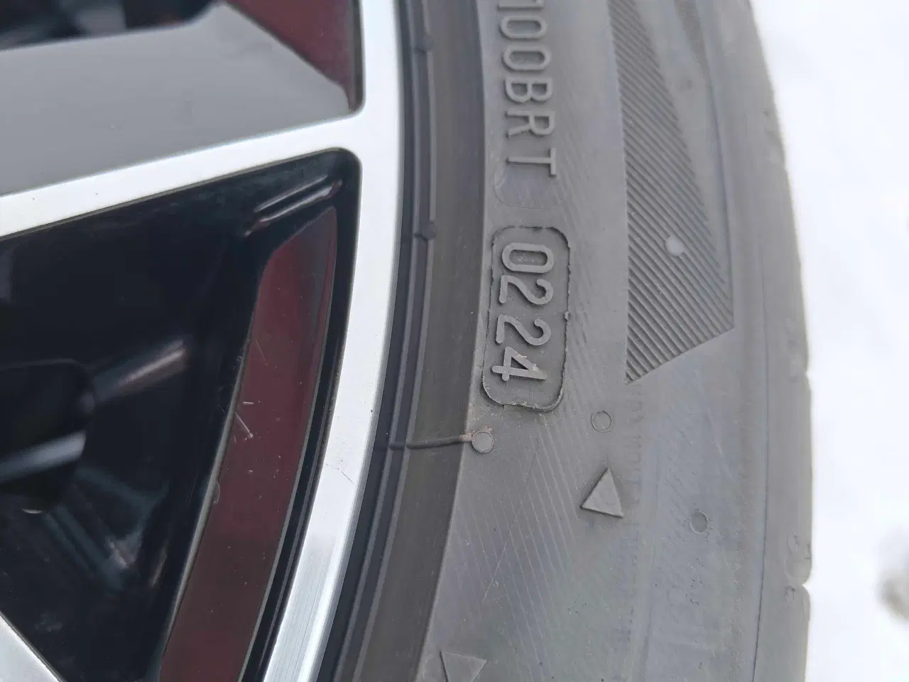 Billede 4 - 5x120 alufælge med sommerdæk 20"