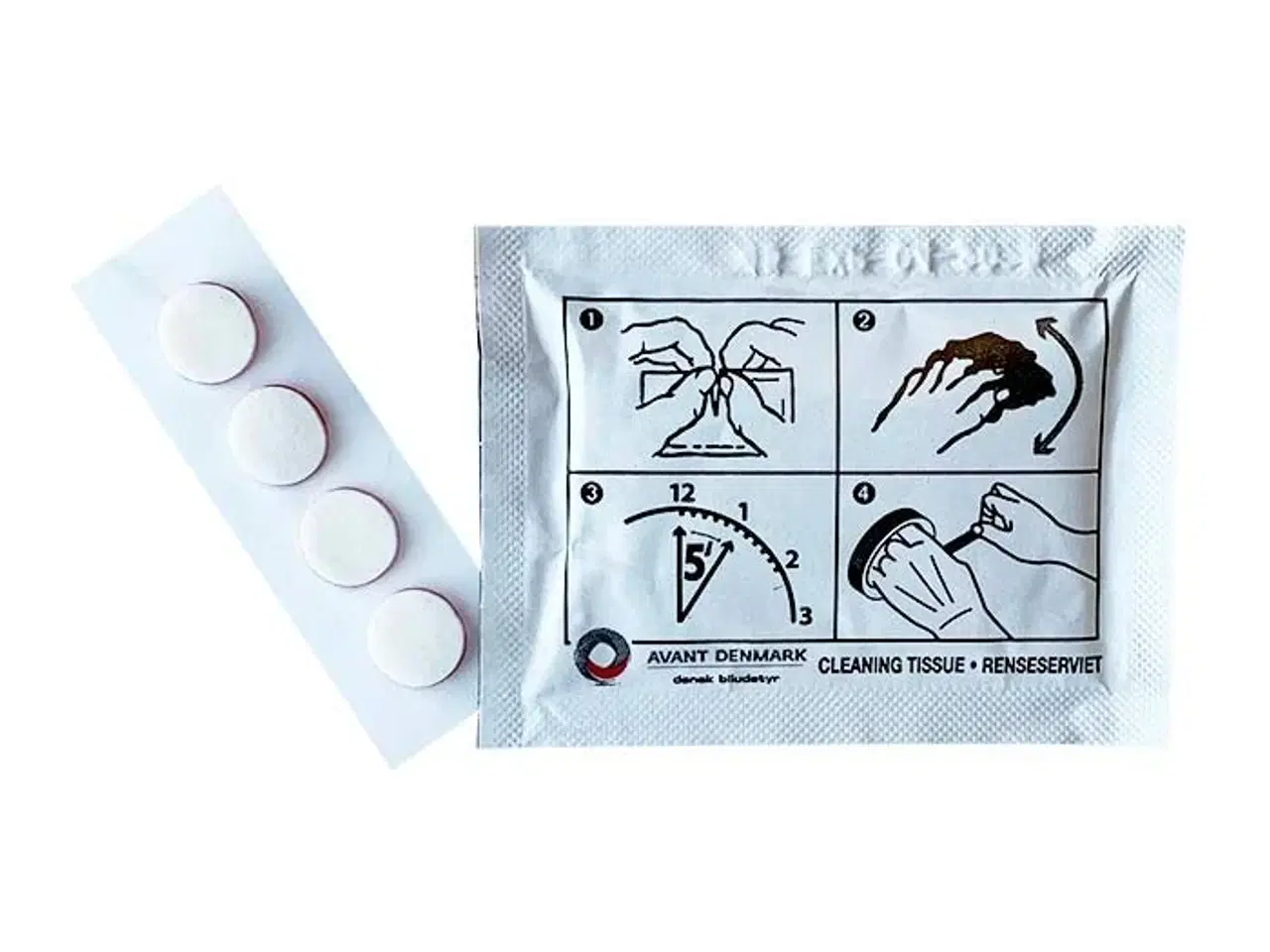 Billede 1 - Klæbepude Parkone 1 og 2 (hvid) FS05+FS26