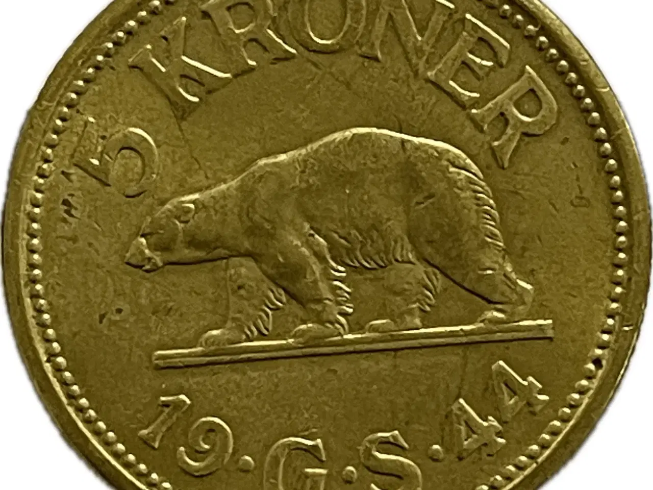 Billede 1 - 5 kr 1944 Grønland