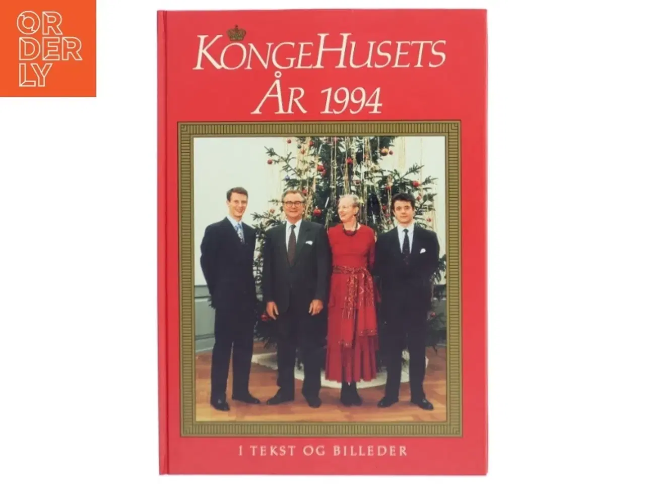 Billede 1 - Kongehusets År 1994 bog fra Lademann