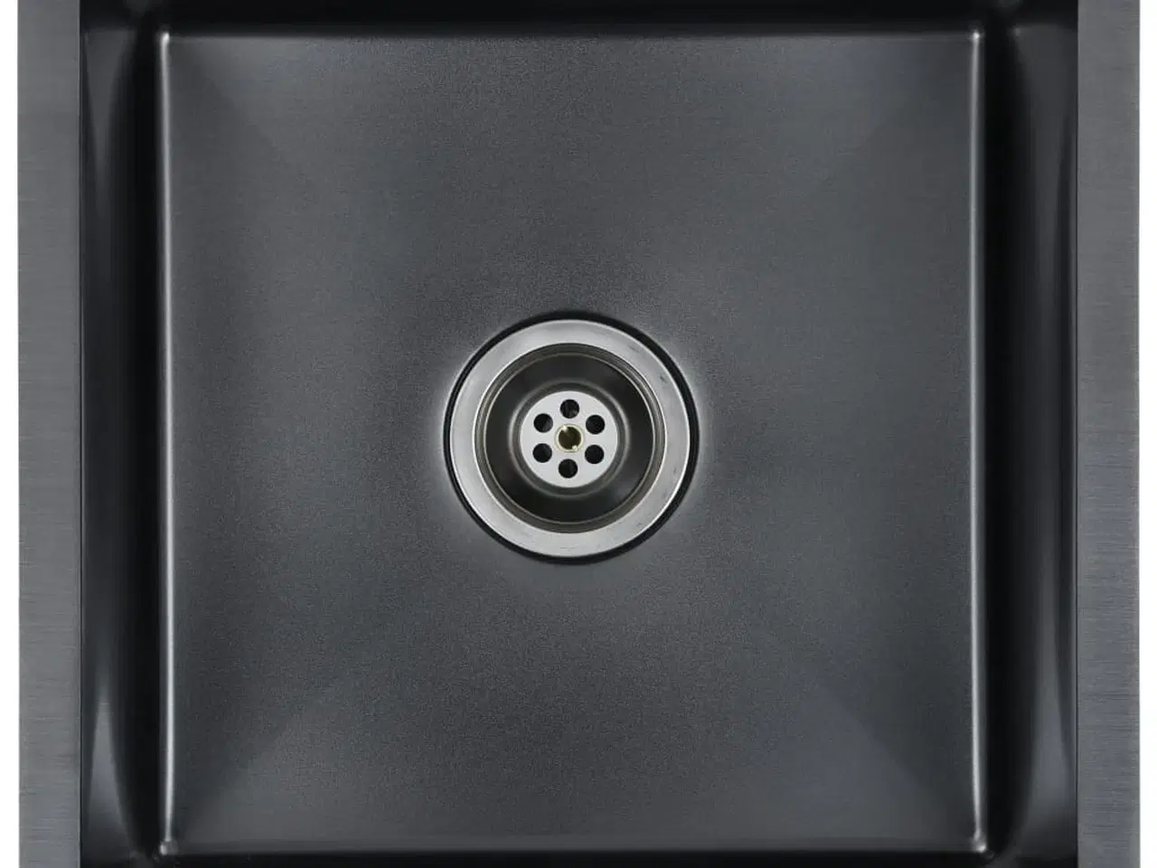 Billede 2 - Håndlavet køkkenvask rustfrit stål sort