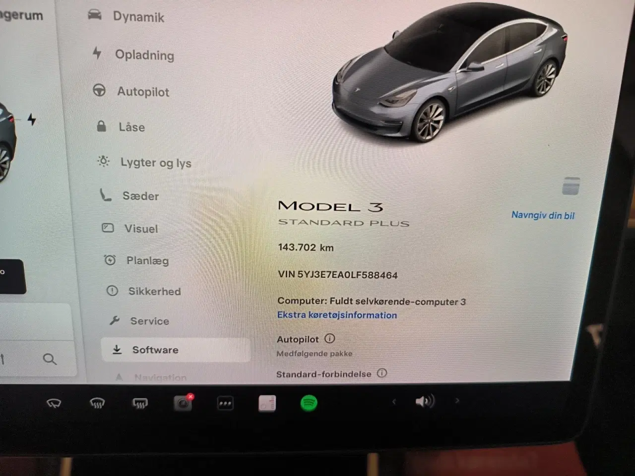 Billede 8 - Tesla Model 3  Standard Range+ RWD