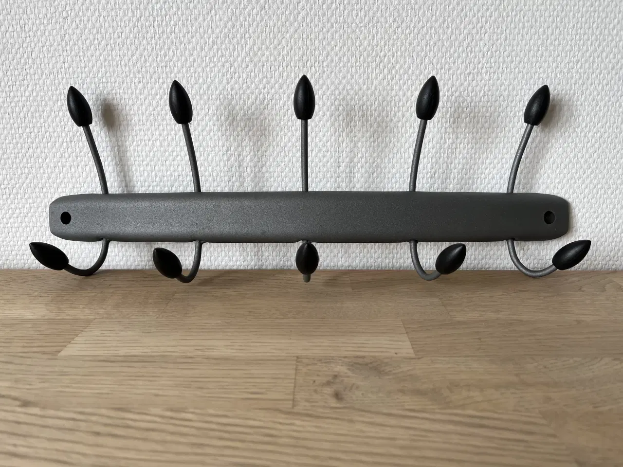 Billede 1 - Knagerække med 5 dobbelte knager