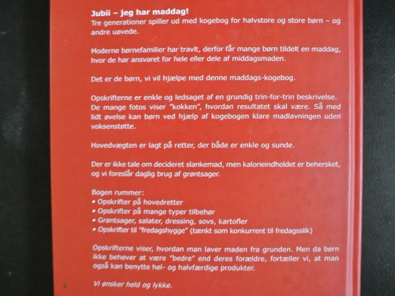 Billede 4 - jubii - jeg har maddag - en nem kogebog for børn, 