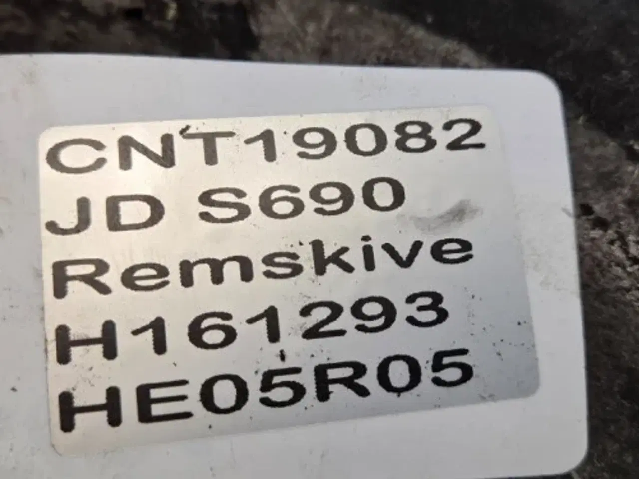 Billede 9 - John Deere S690 Remskive H161293