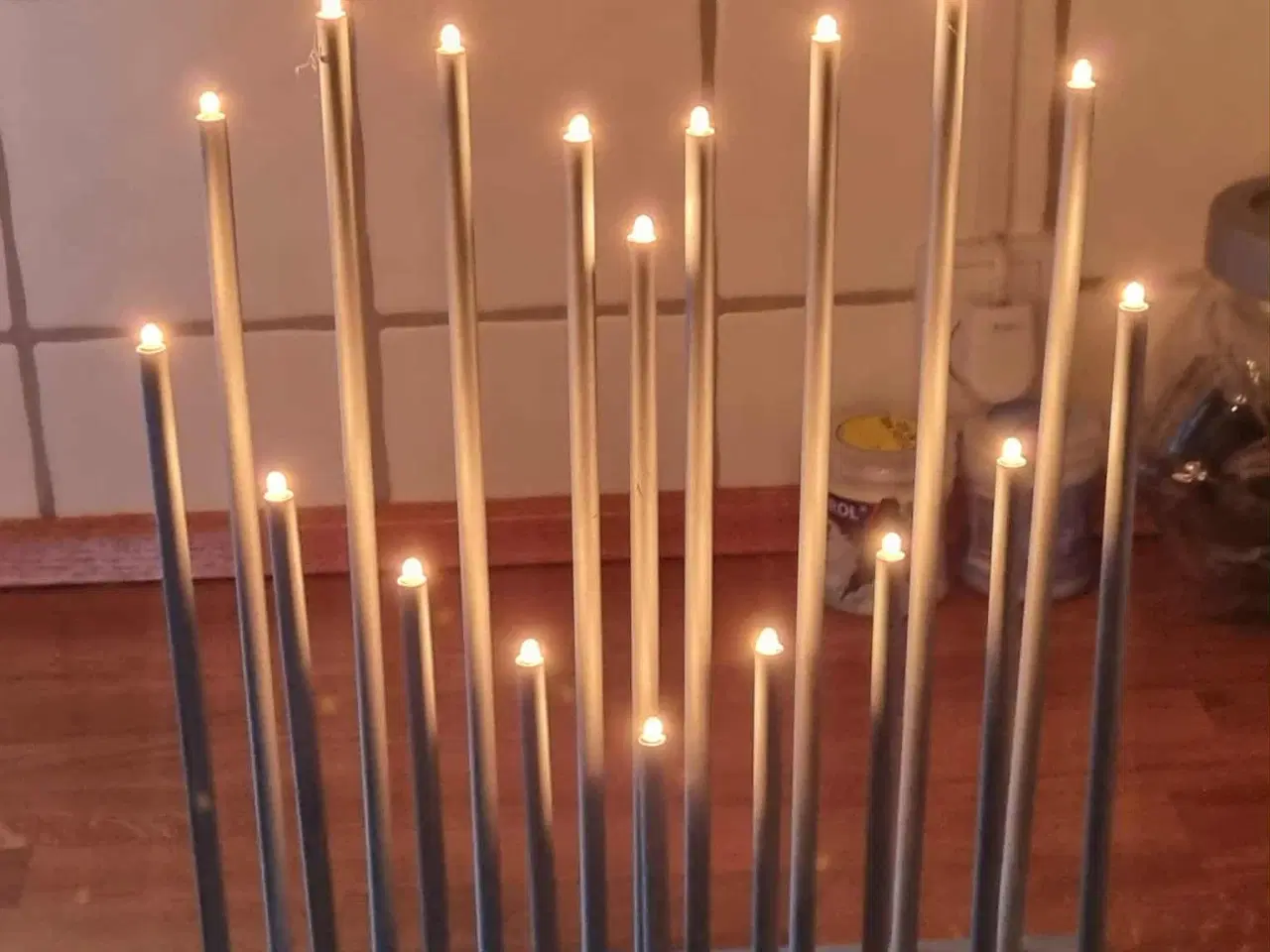 Billede 1 - Hjerte julelys til stikkontakt