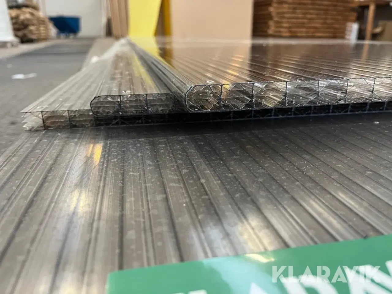 Billede 9 - Isoleret Tagplader Plast 4 styk