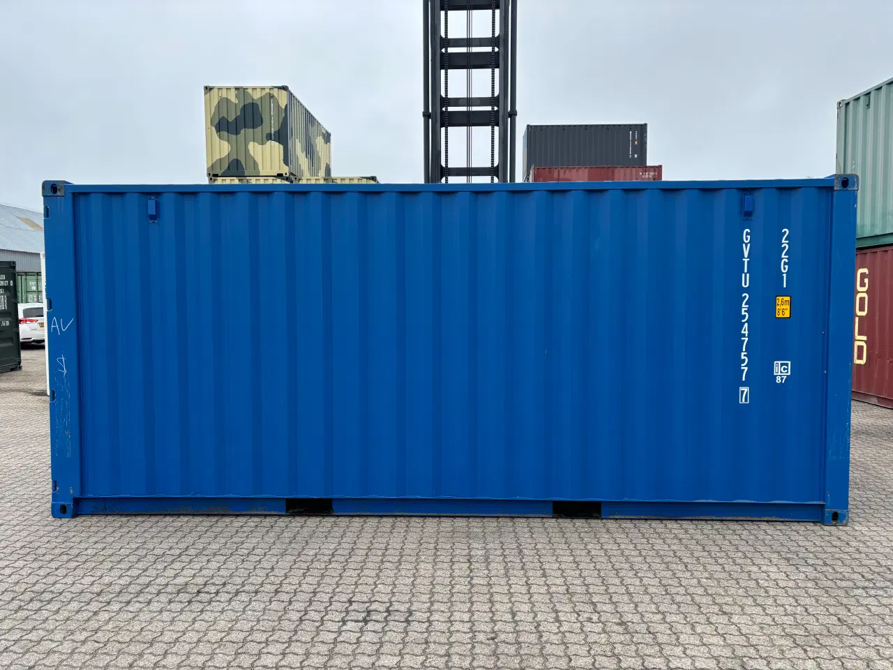 Billede 3 - TILBUD TILBUD 20 fods Container med låsekasse 