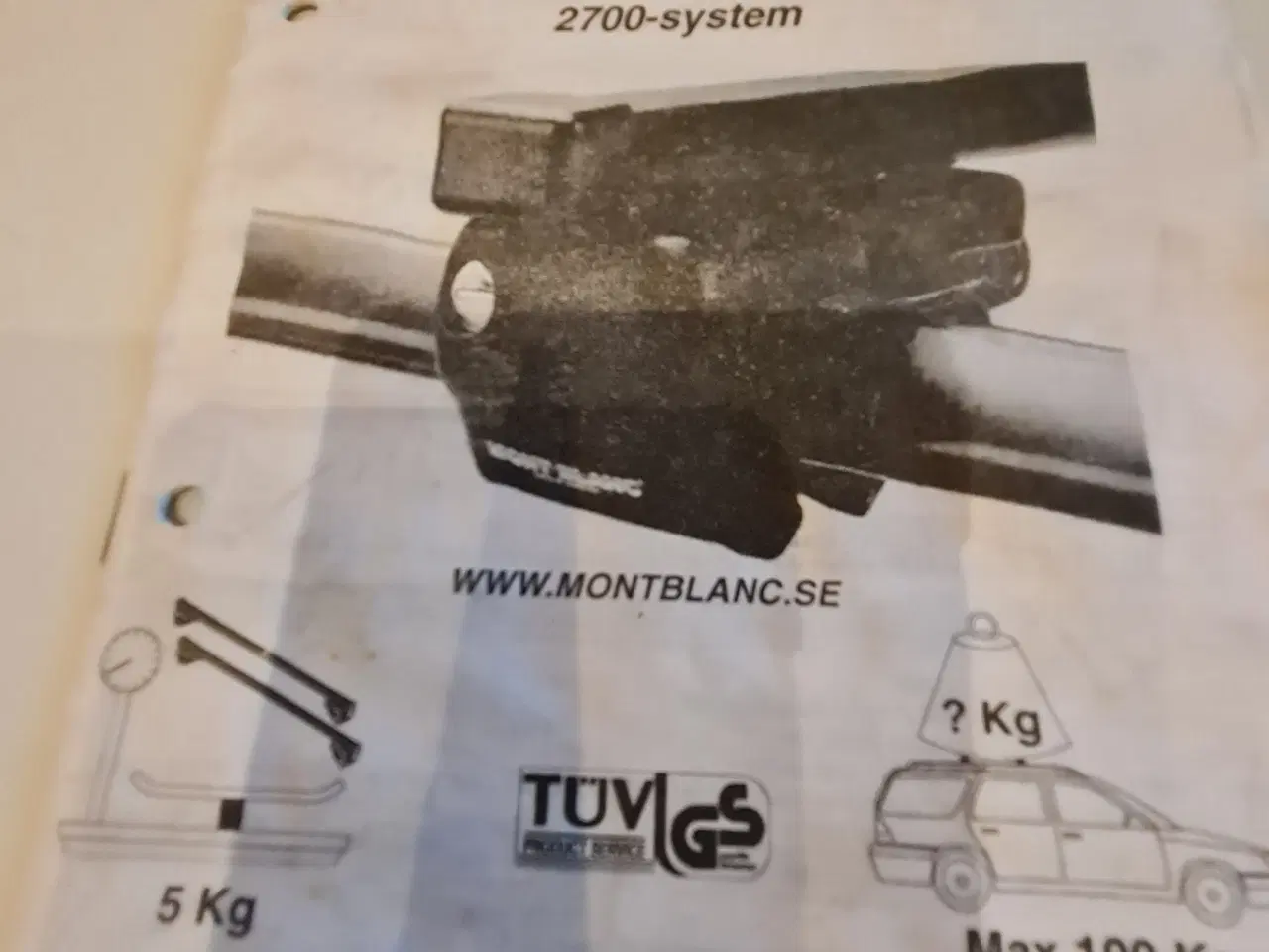 Billede 9 - Thule Mount Blanc tagbøjlesystem til biler med tag