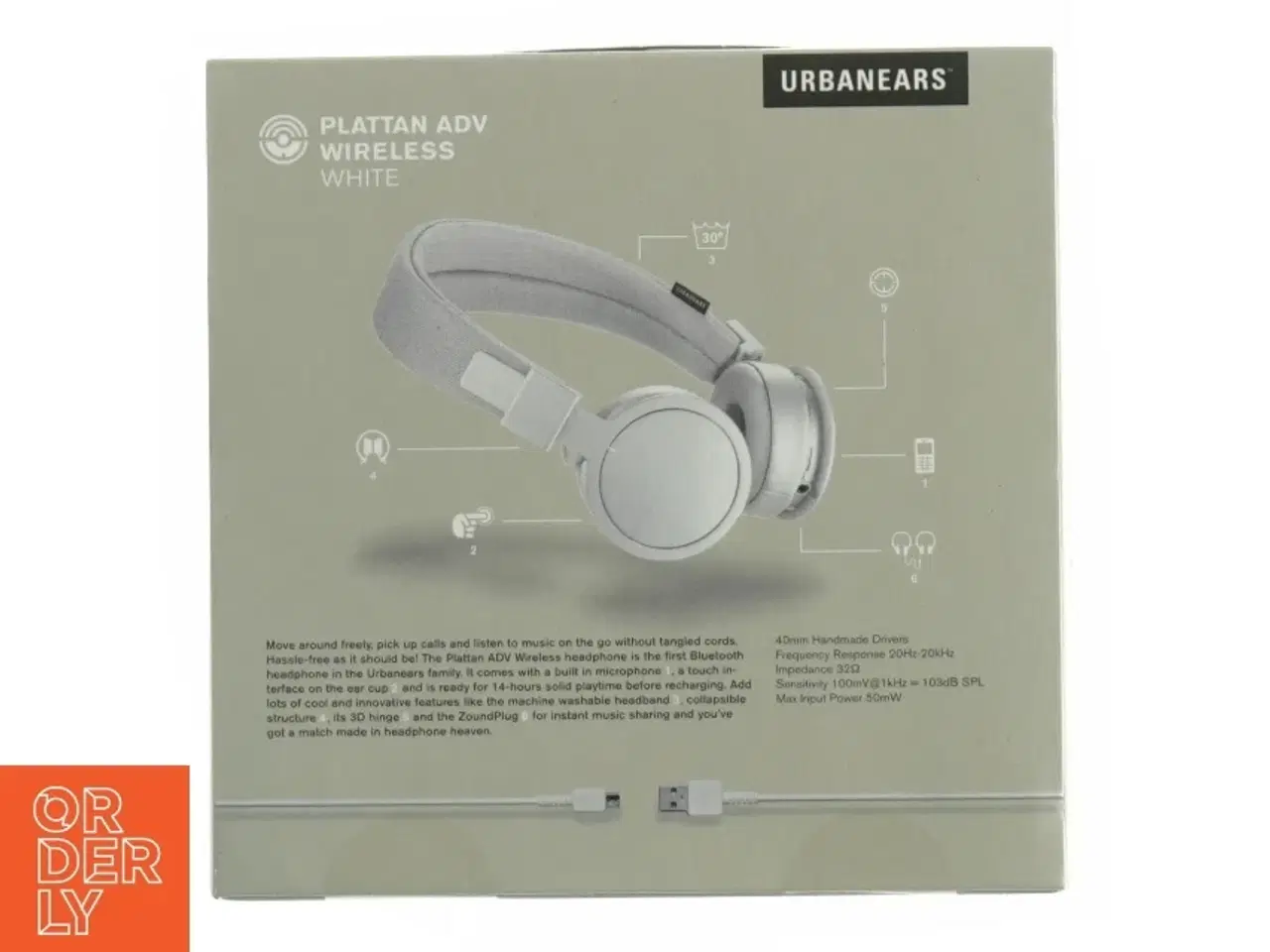 Billede 2 - Urbanears Plattan ADV Wireless Høretelefoner fra Urbanears