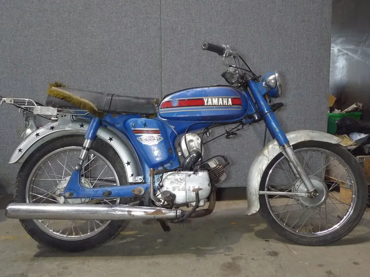 Billede 1 - Knallert, Yamaha 4-gear drejeventilmotor MOMSFRI