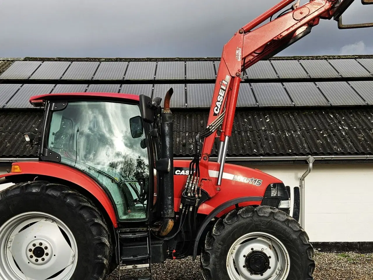 Billede 8 - Case IH MXU 115 / 7400 timer / frontlæsser med 2 redskaber