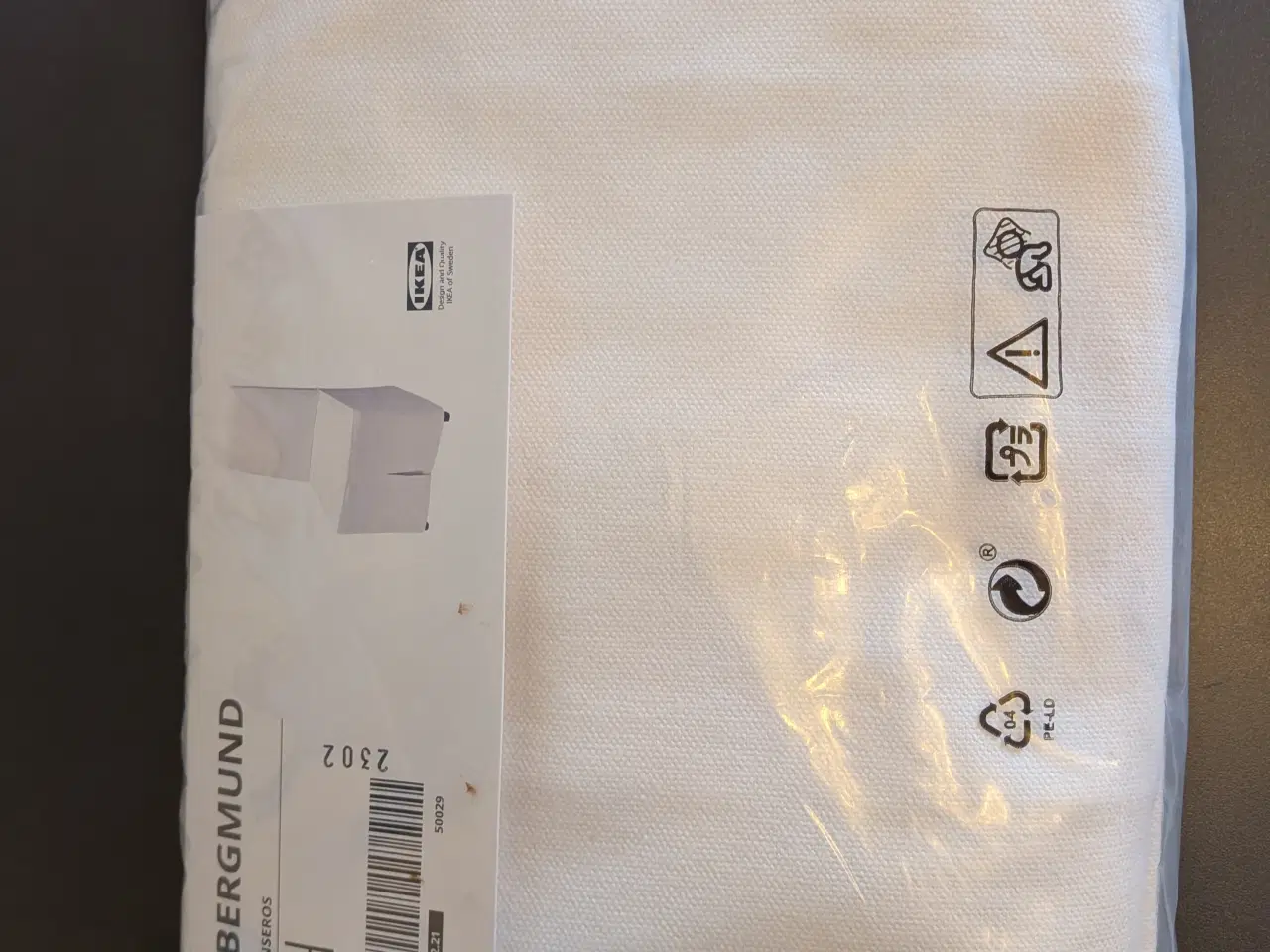 Billede 1 - 3 IKEA BERGMUND stolebetræk – Inseros hvid