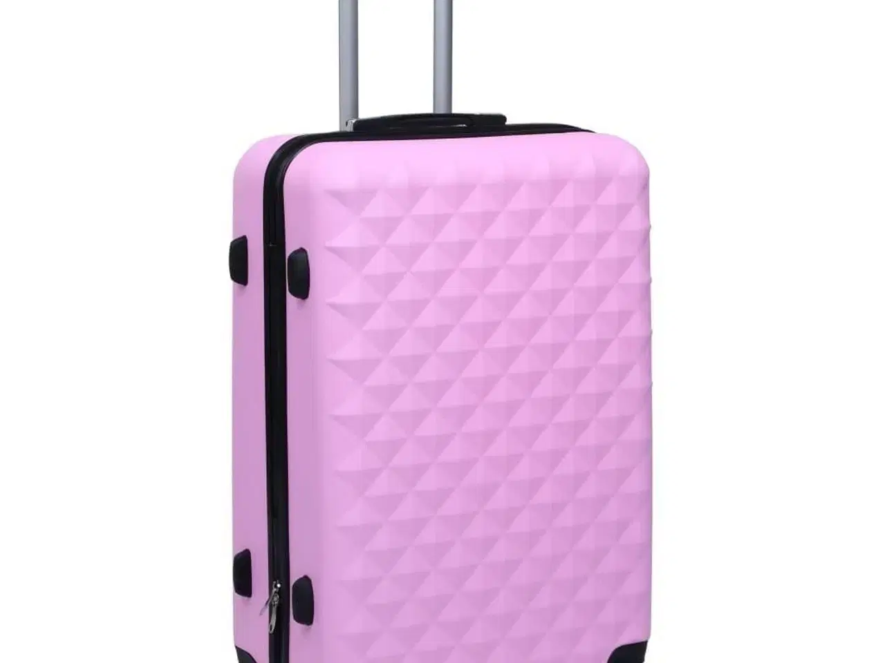 Billede 2 - Kuffert sæt 3 stk. hardcase ABS pink