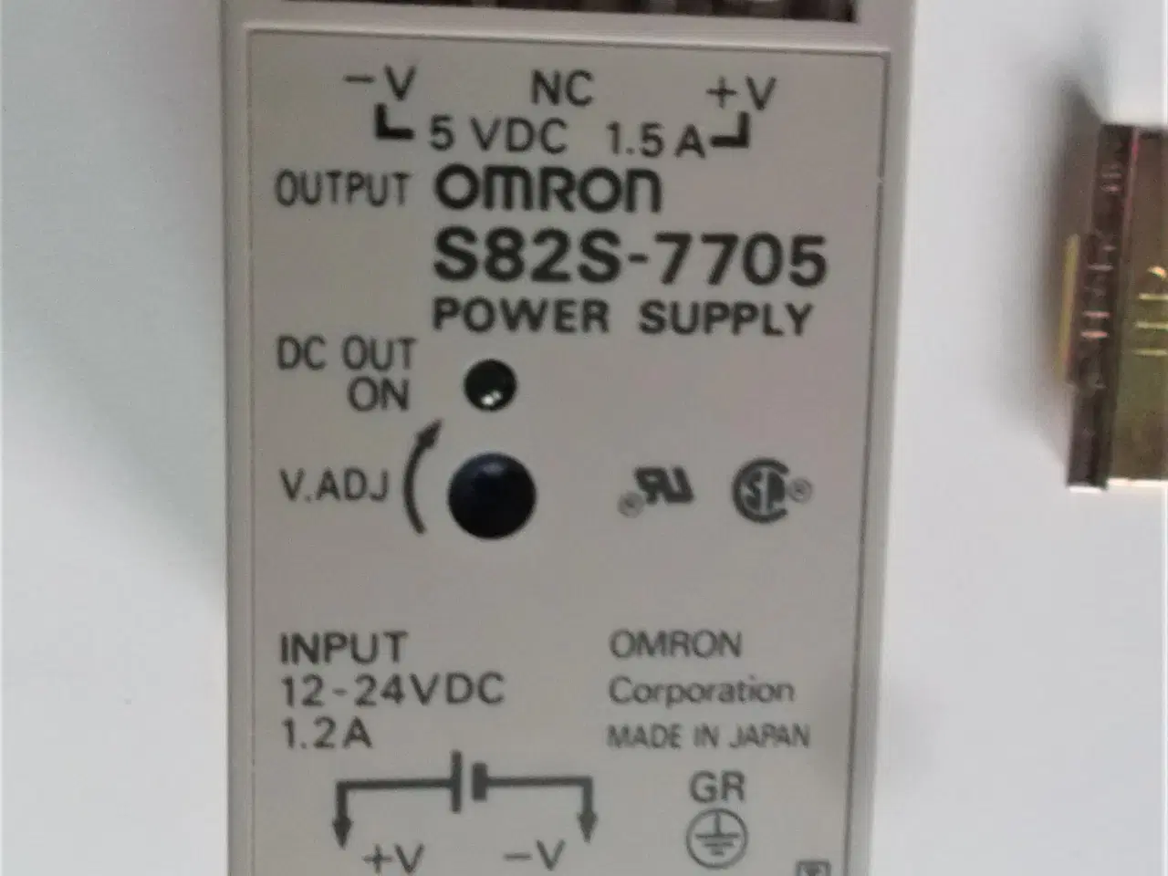 Billede 1 - Strømforsyning Omron S82S-7705 Power Supply