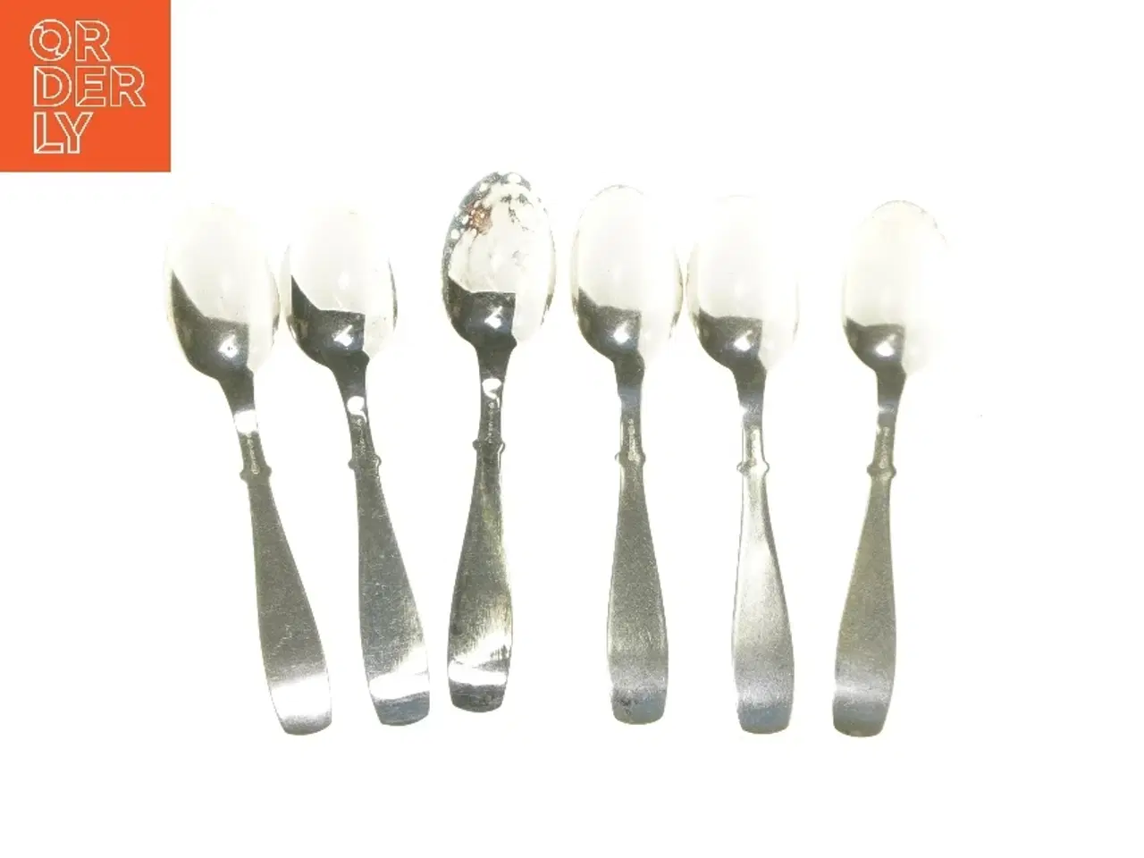 Billede 2 - Sæt med seks skeer fra Absa (str. 6 stk 17,5 cm)