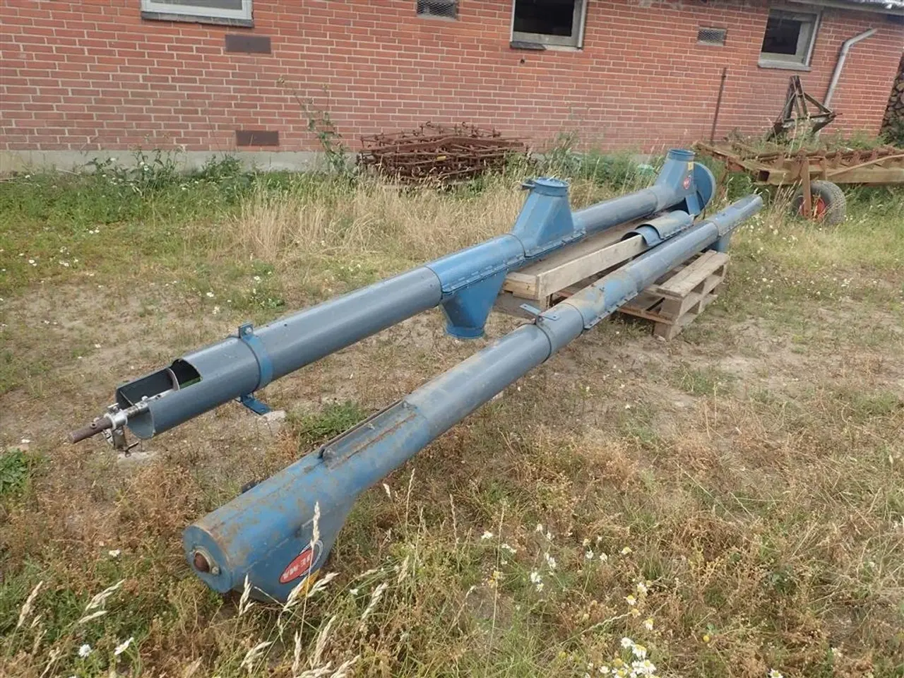 Billede 1 - Je-Ma 152mm rørsnegl, vandrat transport 8m