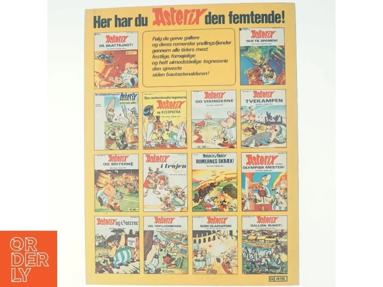 Billede 3 - Asterix, lus i skindpelsen!