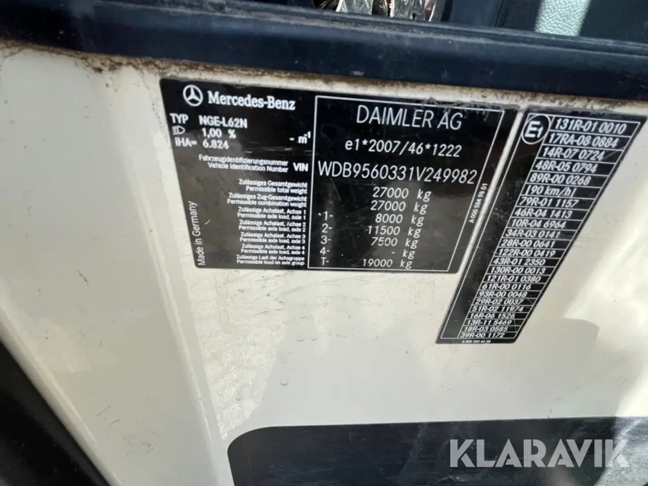 Billede 5 - Skraldebil Mercedes-Benz Econic
