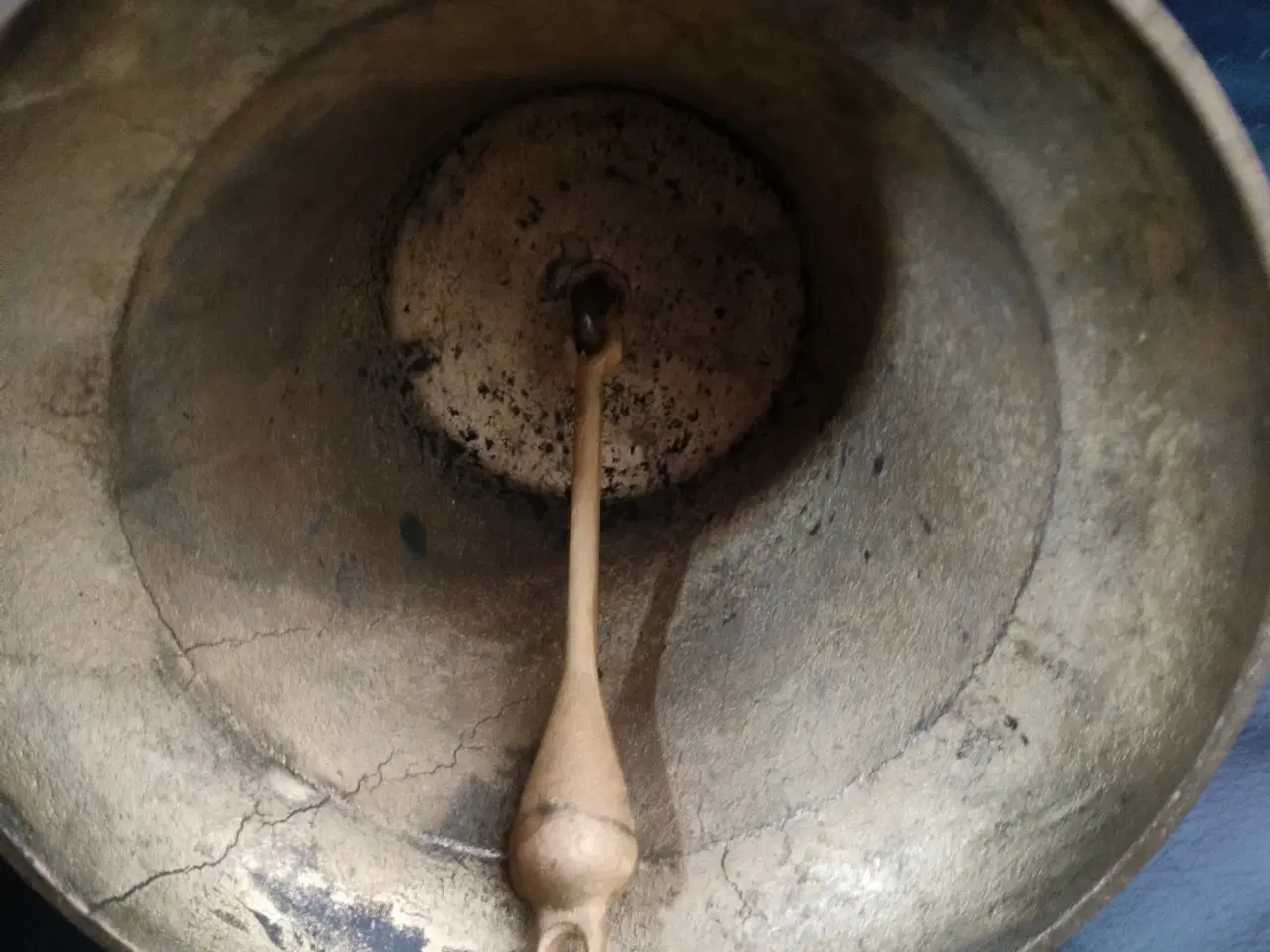 Billede 3 - Stor messing klokke