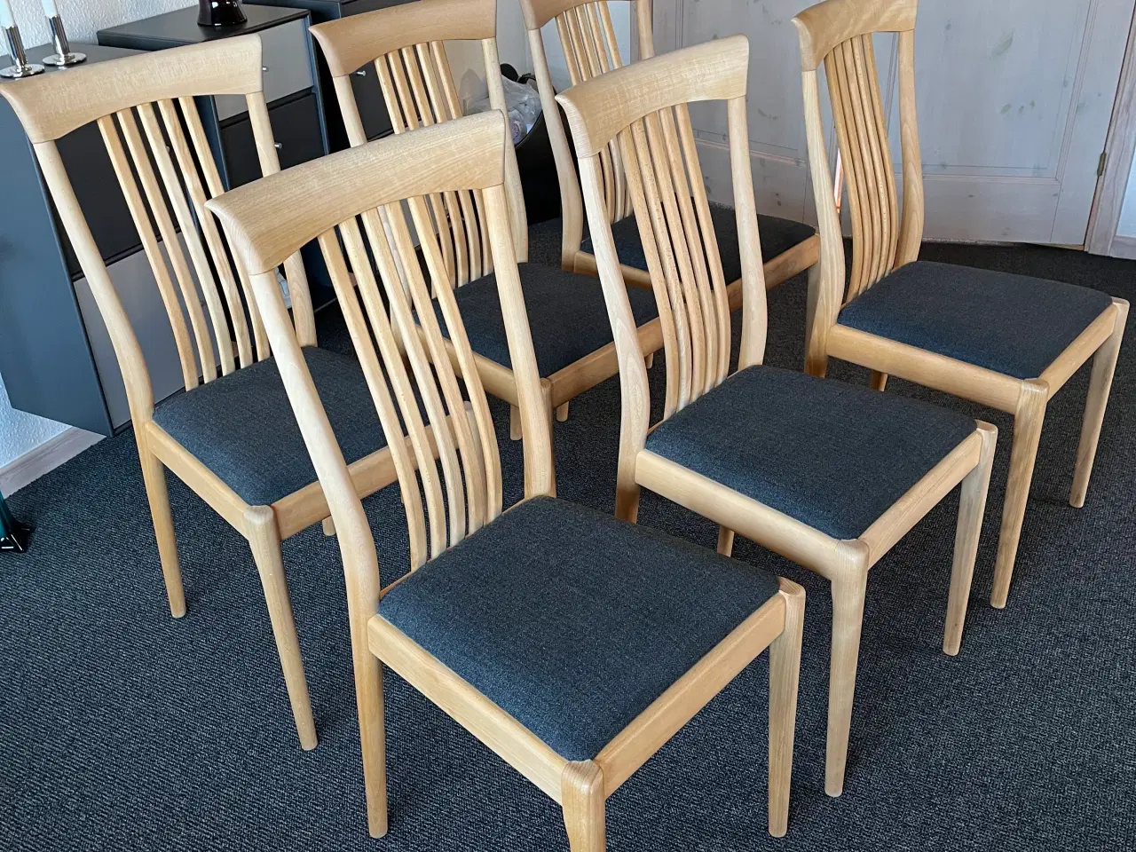 Billede 1 - Spisebordsstole 6 stk