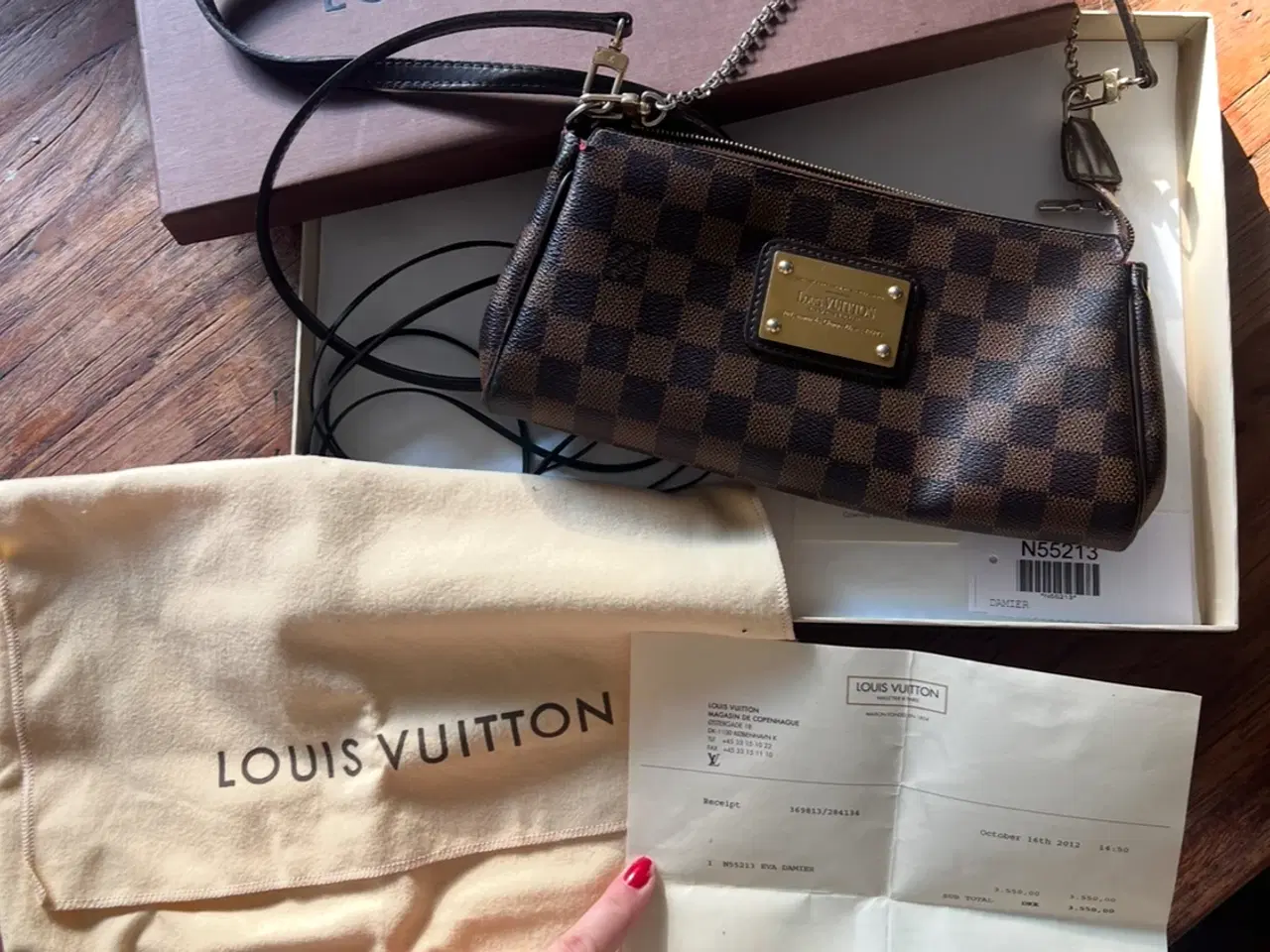 Billede 2 - Louis Vuitton Eva Damier håndtaske