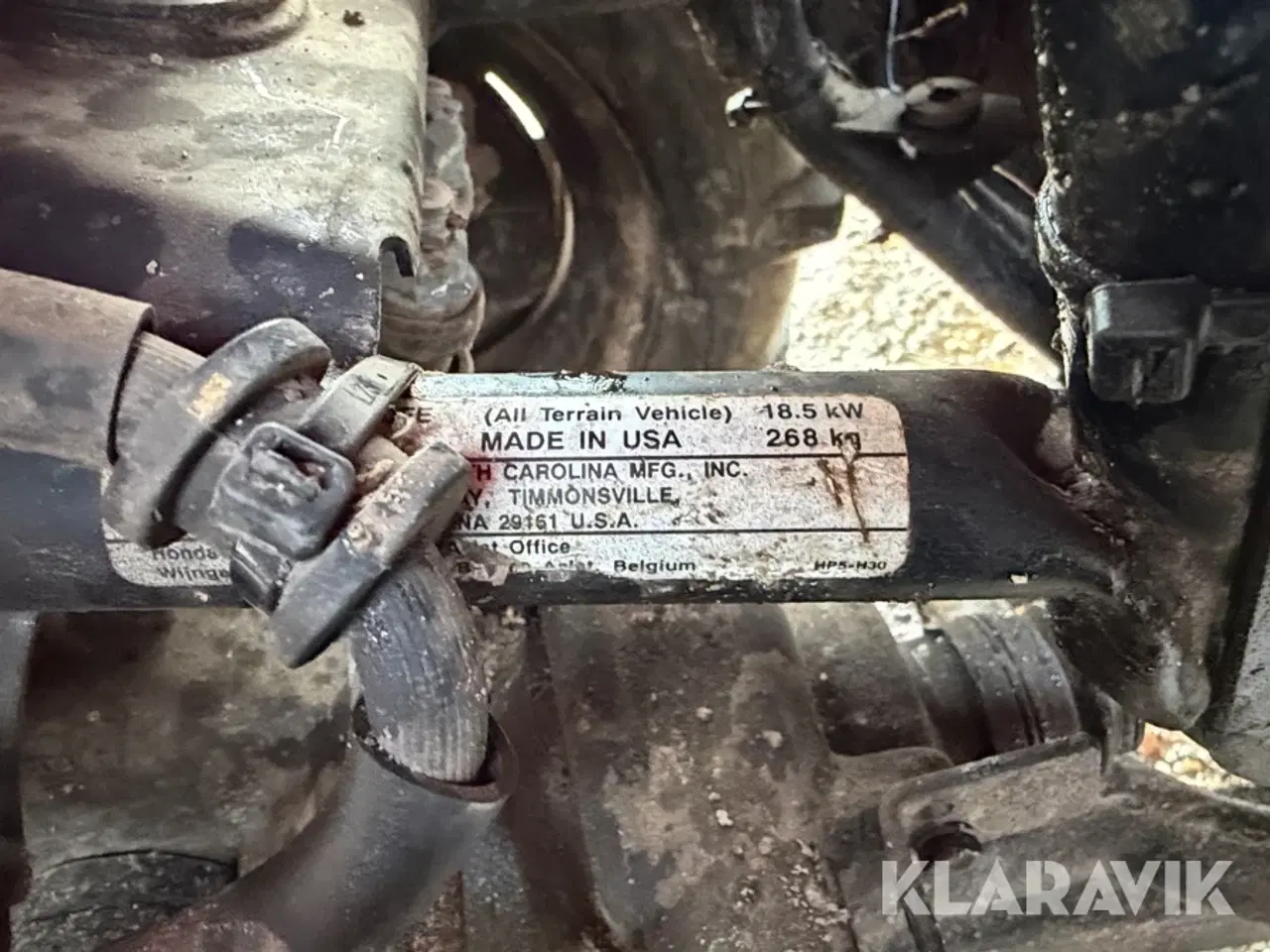 Billede 12 - Sprøjtemaskine med gødningsspræder Honda 420 FE