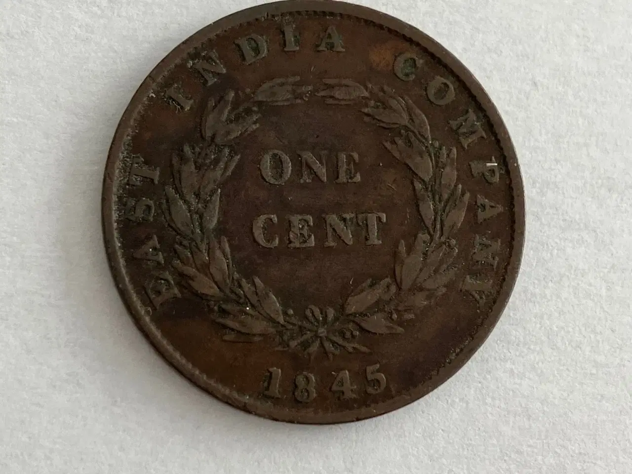 Billede 1 - One Cent East India Company 1845