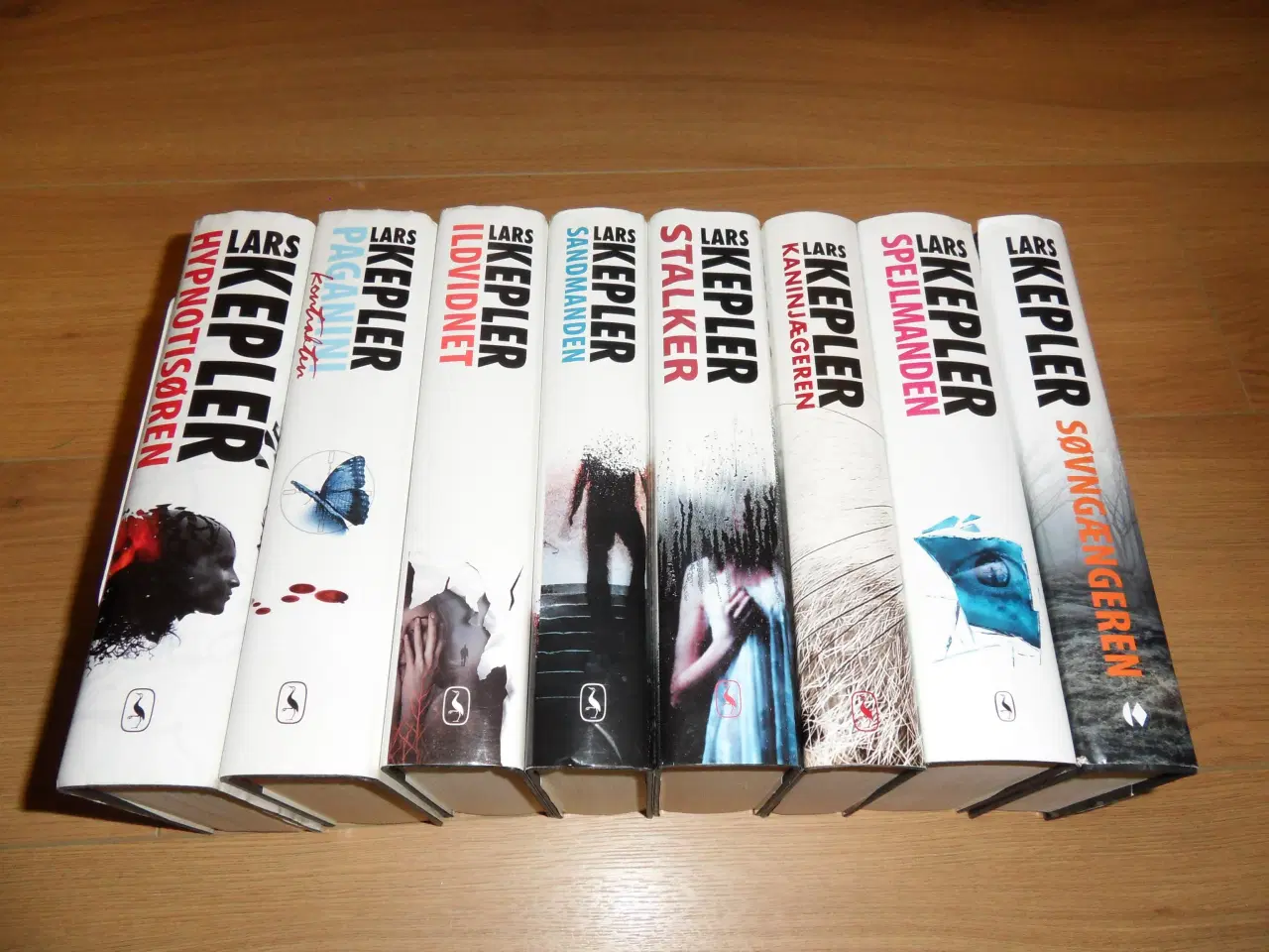 Billede 1 - Lars Kepler. Hypnotisøren. Stalker. Spejlmanden