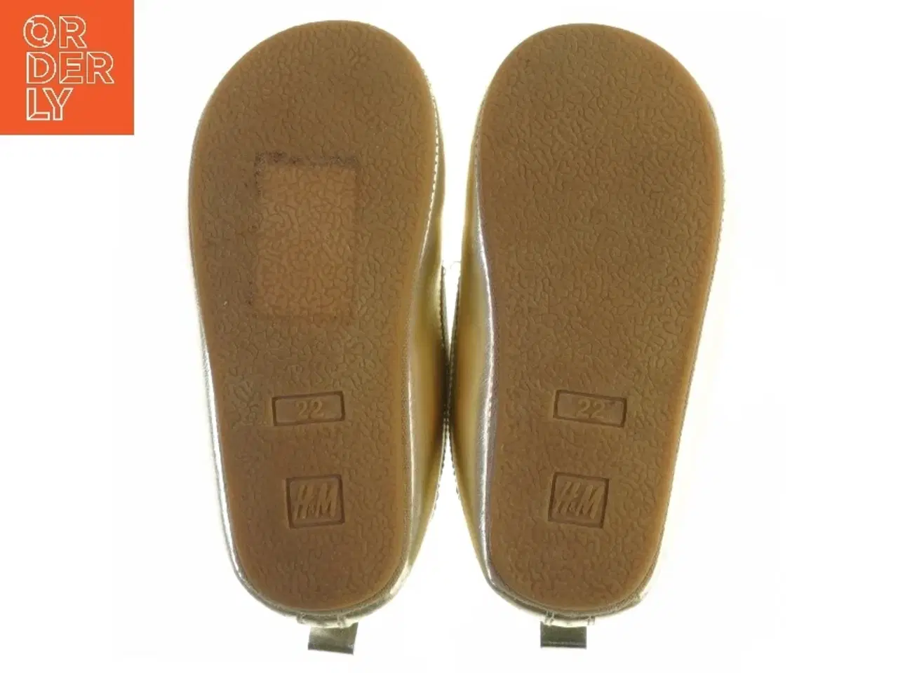 Billede 3 - Guld ballerina børnesko fra H&M (str. 22)