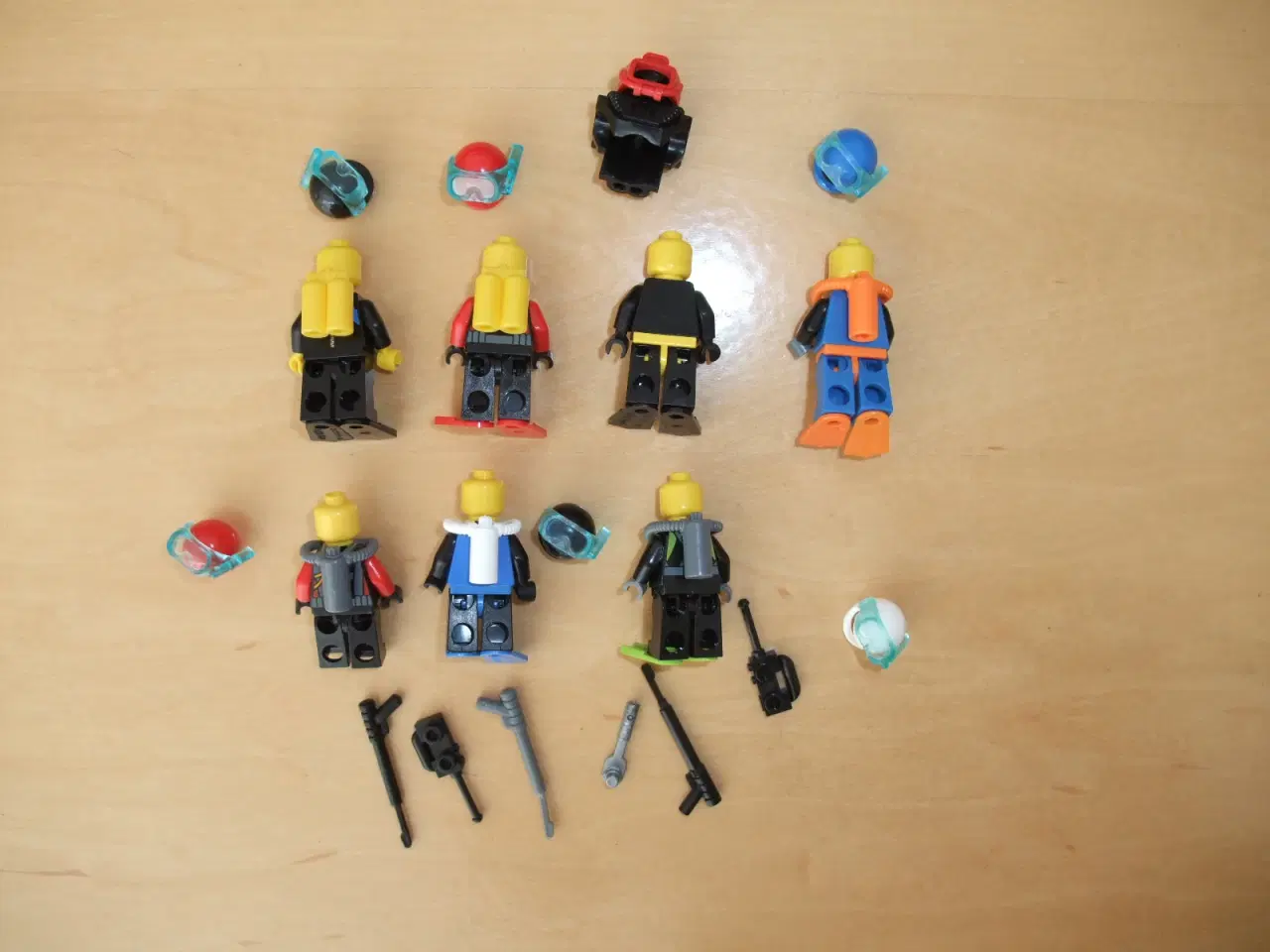 Billede 5 - Lego Diver Figurer