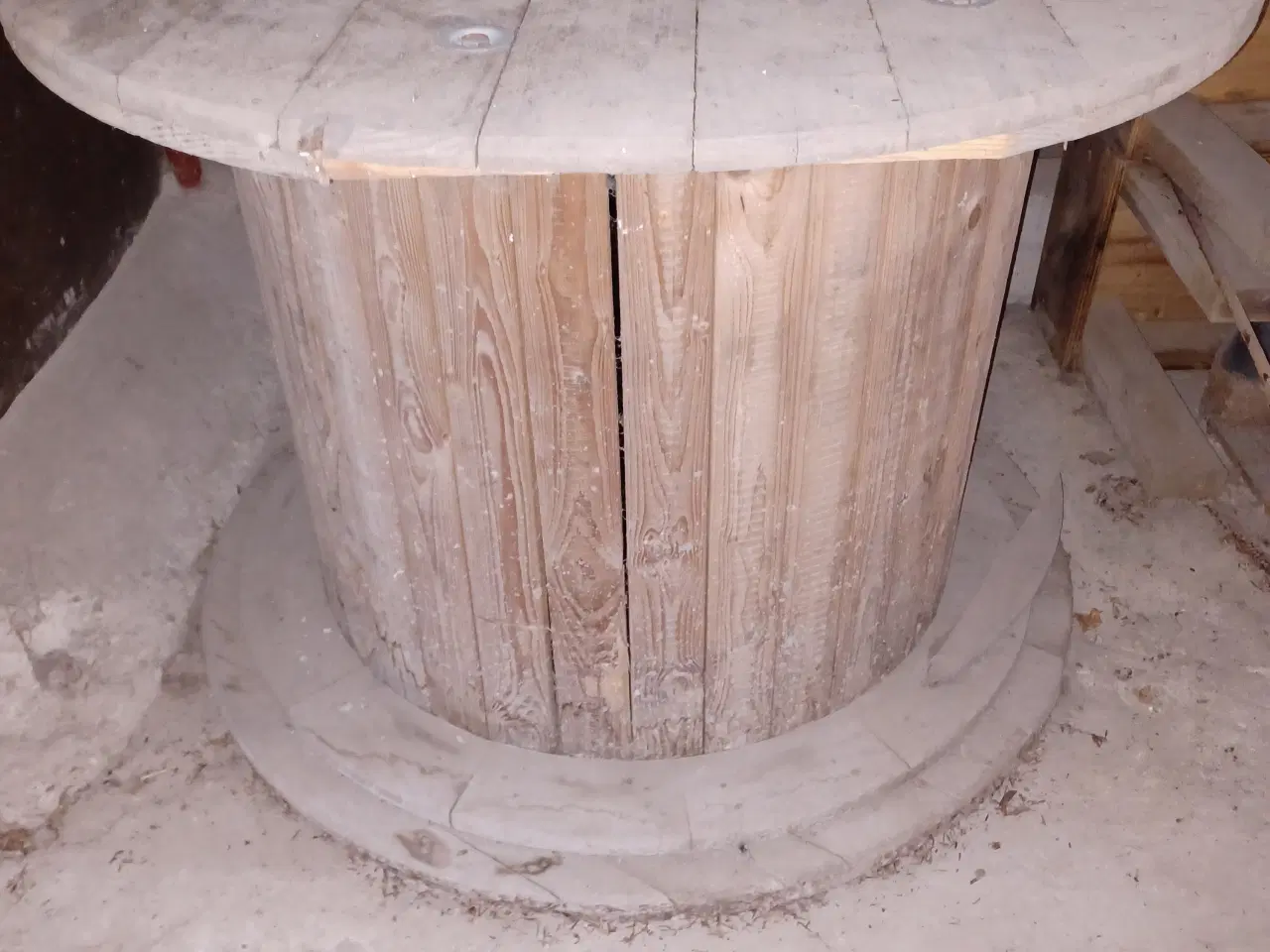 Billede 1 - Trækabeltromle med diameter på 110cm og højde80cm