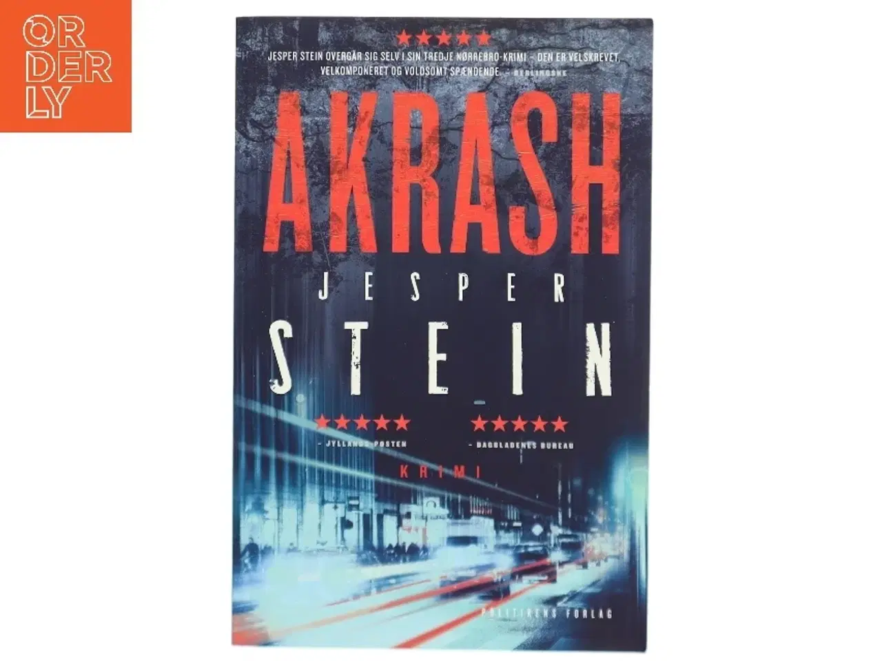 Billede 1 - Akrash : krimi af Jesper Stein (Bog)