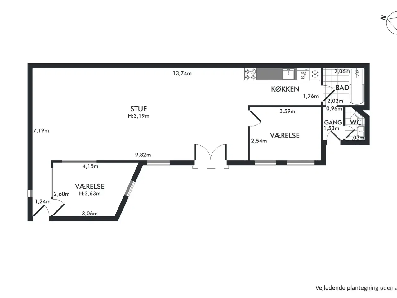 Billede 19 - Kontor til leje i Nørregade 32. 4. sal