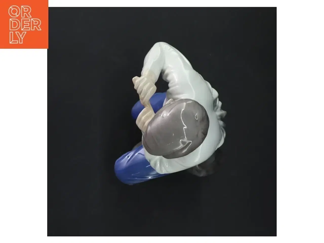 Billede 3 - Porcelænsfigur af dreng fra B&G (str. 30x13 cm)