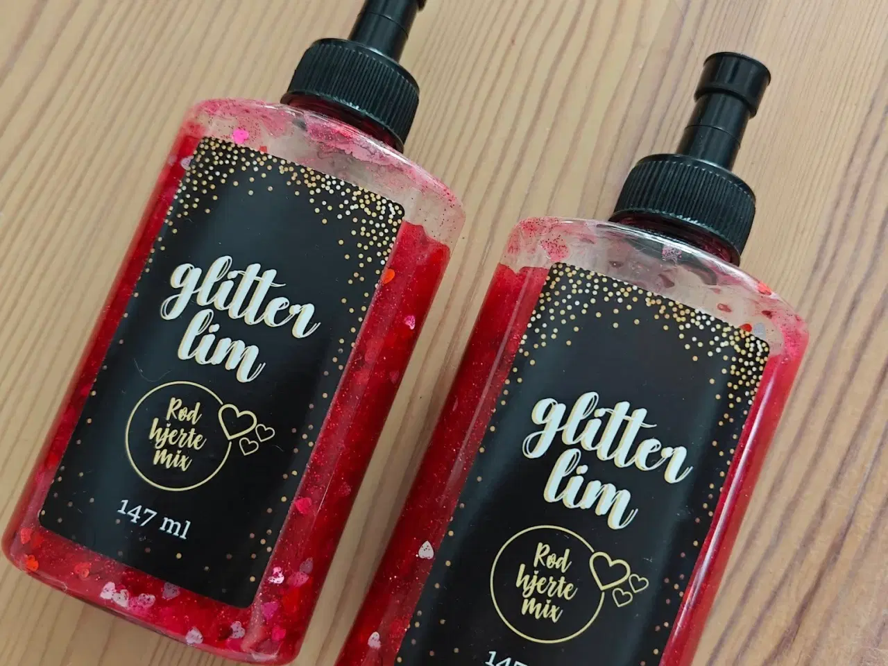 Billede 6 - Glitter lim/ glimmerlim, stor flaske, 8 stk
