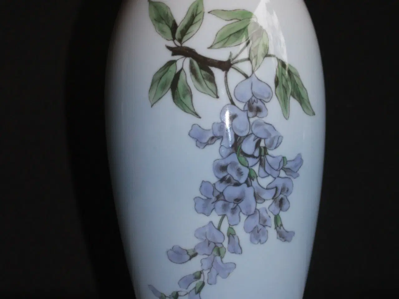 Billede 3 - Vase med blåregn fra Bing og Grøndahl