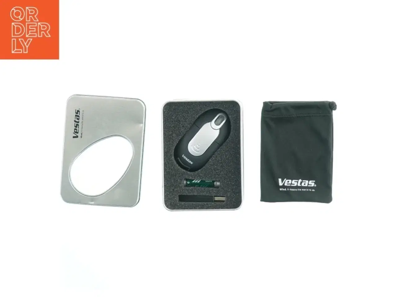 Billede 1 - Trådløs mus med USB modtager fra Vestas (str. 8 cm)