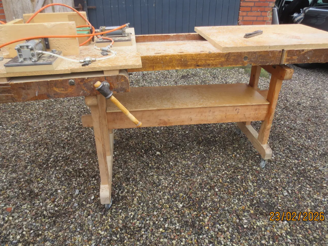 Billede 6 - 1 stk Rigtig Snedker Høvlebænk