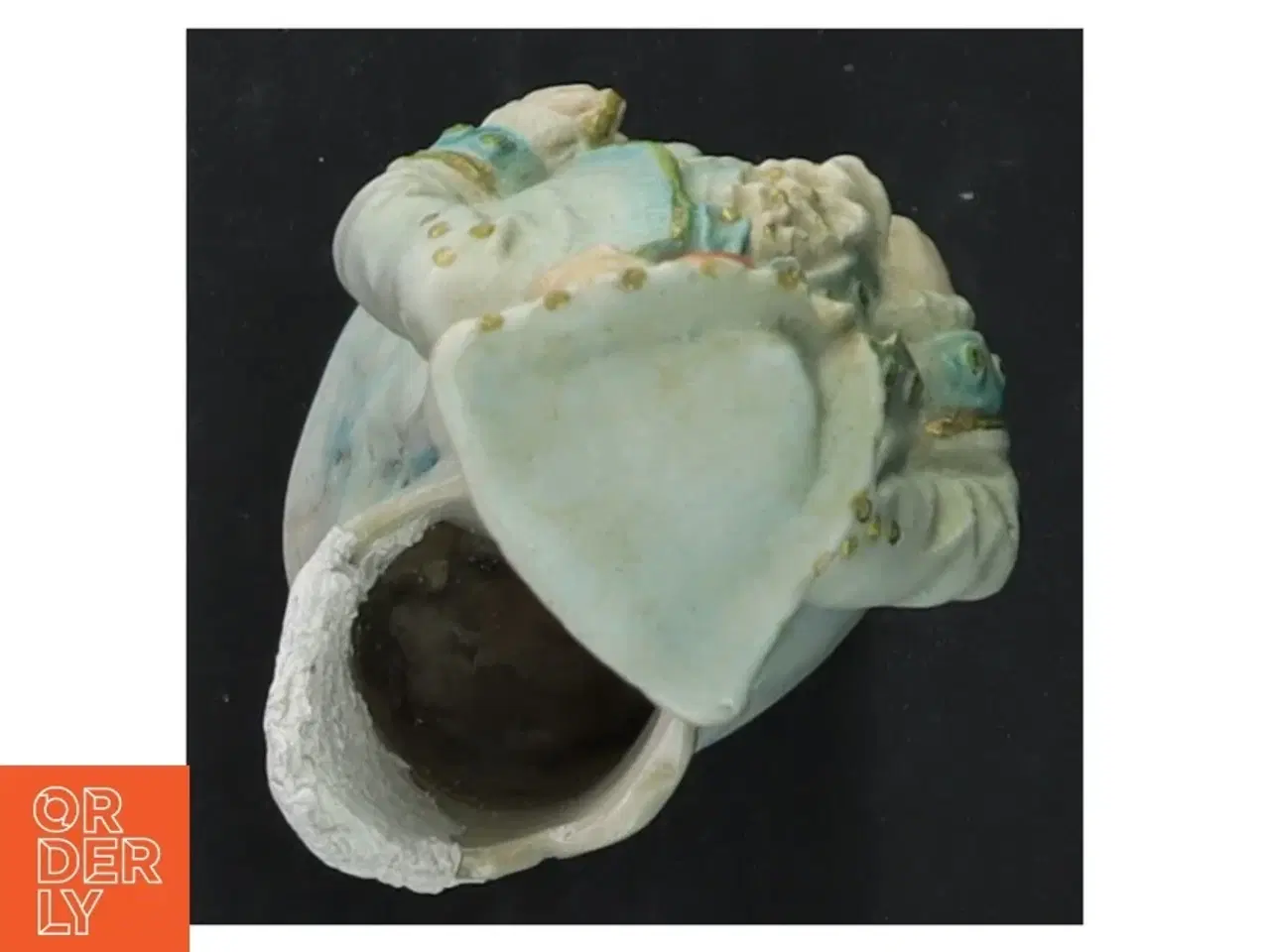 Billede 3 - Porcelænsfigur af mand i historisk dragt