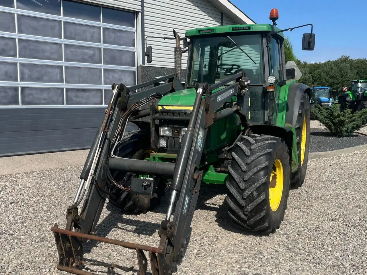 Billede 9 - John Deere 6510 Med frontlæsser