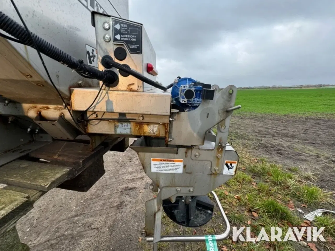 Billede 7 - Saltspreder til ladbil SnowEx Helixx 12140 915 Liter