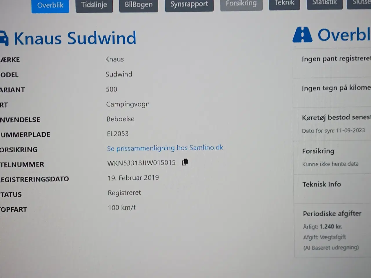 Billede 7 -  Knaus Campingvogn