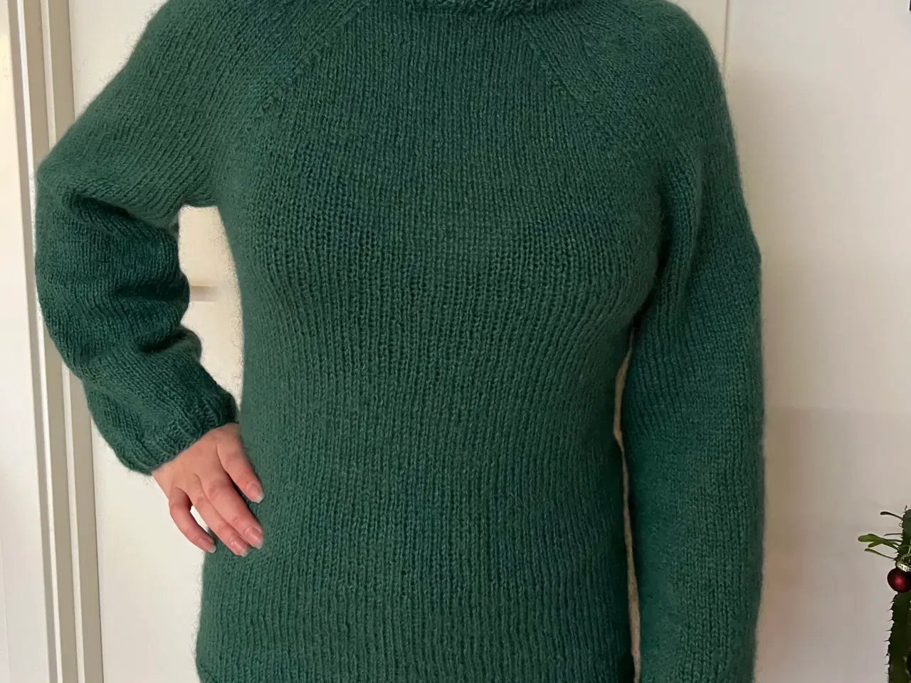 Billede 1 - Ubrugt hjemmestrikket sweater 