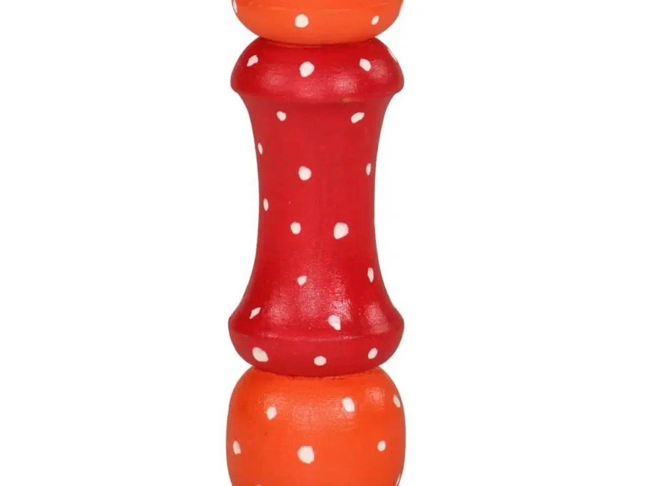 Billede 6 - Sofabord håndmålet massivt mangotræ orange