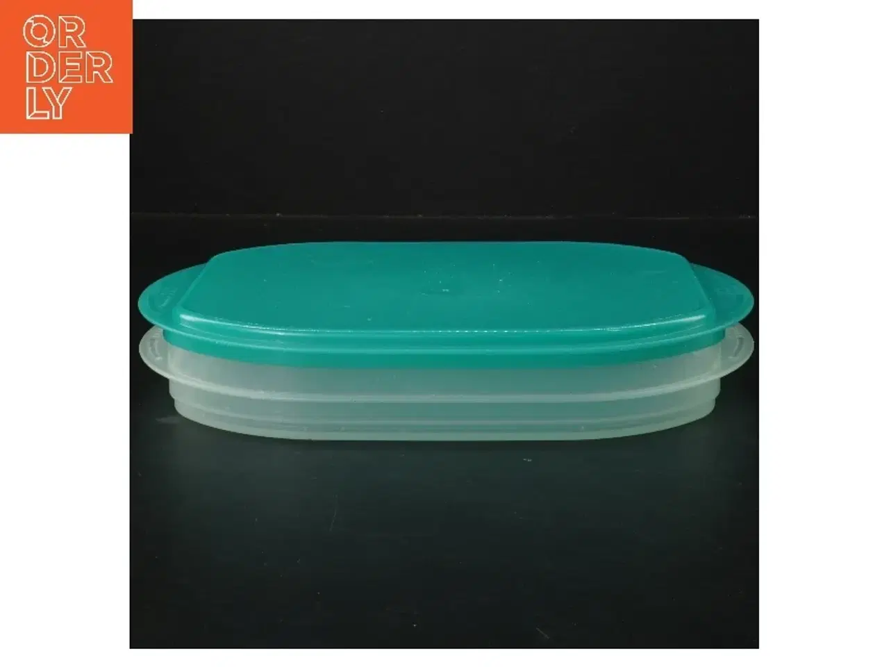 Billede 1 - Plastik madopbevaringsboks fra Tupperware (str. 26x17x4 cm)