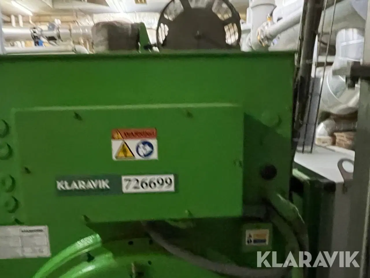 Billede 8 - Biogas motor med generator og styrerskab